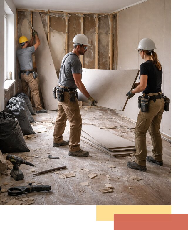 Демонтаж стеновых панелей в Выборге быстро и аккуратно