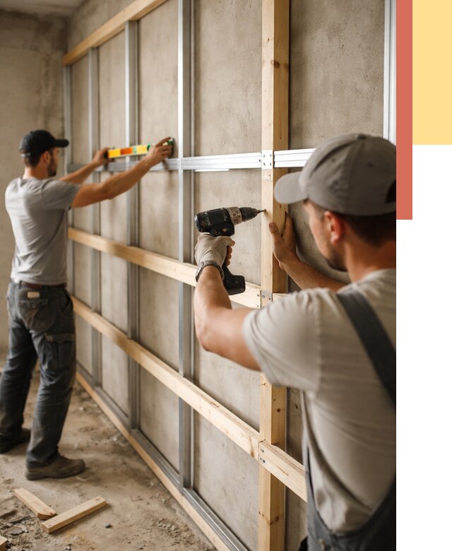 Устройство обрешетки под панели в Выборге от 2146 руб. — монтаж под ключ | ОТДЕЛОЧНИК-Вбр