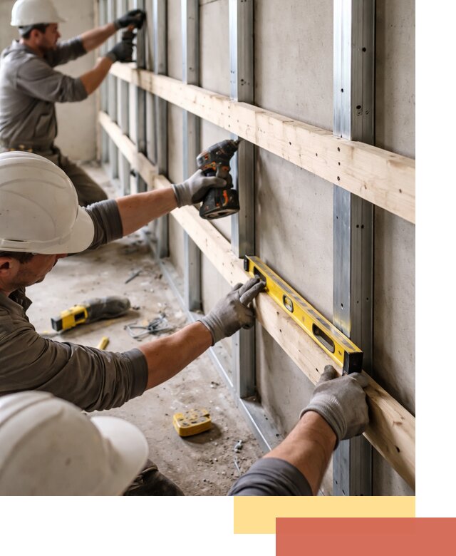 Устройство обрешетки под панели в Выборге