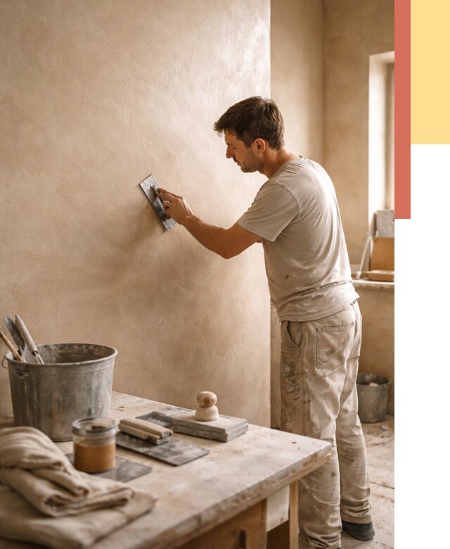 Марокканская штукатурка таделакт в Выборге под ключ от 4293 руб. | ОТДЕЛОЧНИК-Вбр