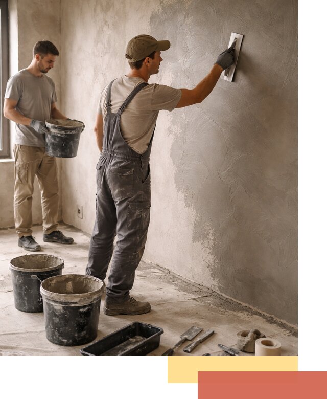 Нанесение микроцемента на стены в Выборге качественно и быстро