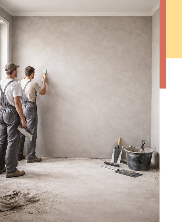 Микробетон на стены в Выборге от 1278 руб. — нанесение и отделка | ОТДЕЛОЧНИК-Вбр