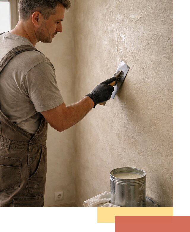 Нанесение воска на штукатурку в Выборге для защиты и блеска