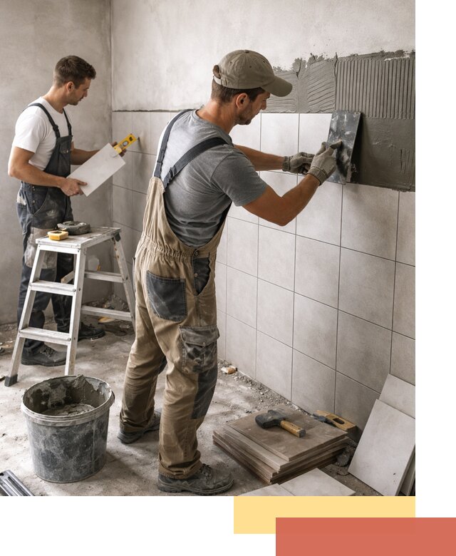 Укладка плитки на стены в Выборге профессионально и надежно