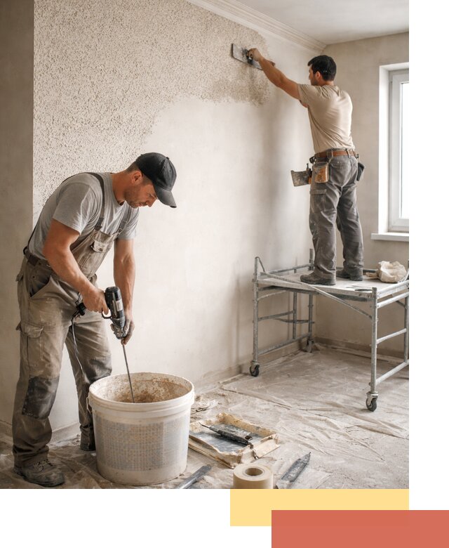 Нанесение жидких обоев под ключ в Выборге с гарантией качества