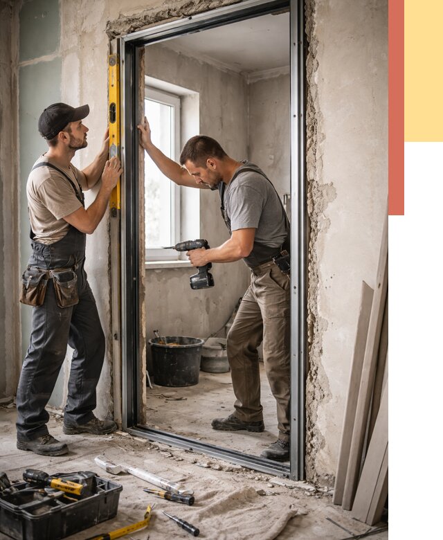 Закладка дверного проема в Выборге от 3577 руб. — быстро и недорого | ОТДЕЛОЧНИК-Вбр