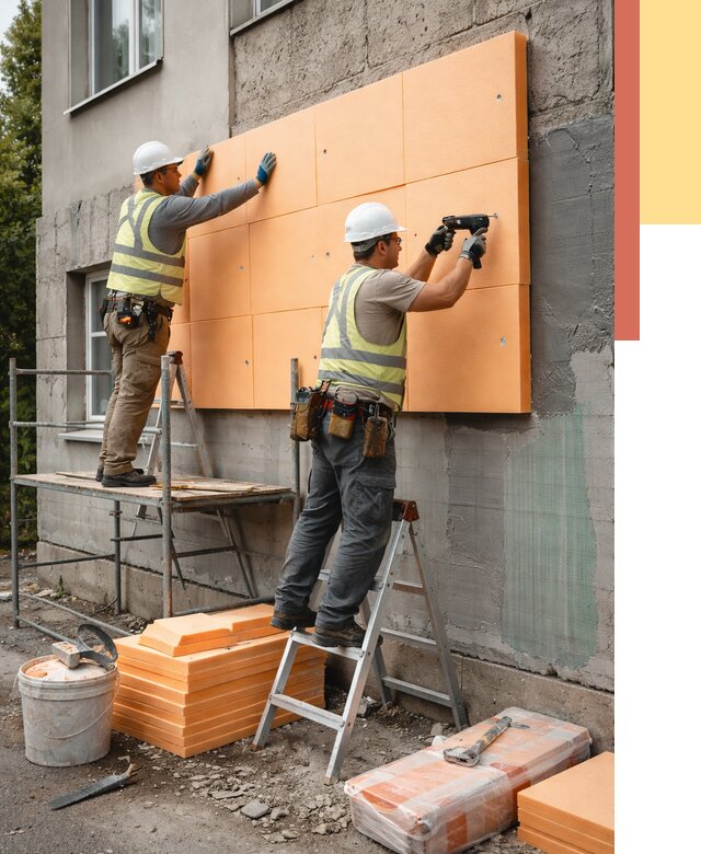 Утепление стен пеноплексом в Выборге от 1891 руб./м2 — быстро и недорого | ОТДЕЛОЧНИК-Вбр