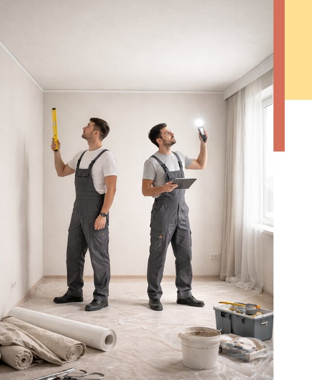 Отделка потолка в Выборге недорого от 767 руб/м2 | Услуги ОТДЕЛОЧНИК-Вбр