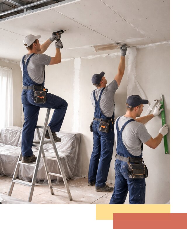 Профессиональная отделка потолка в Выборге быстро и качественно